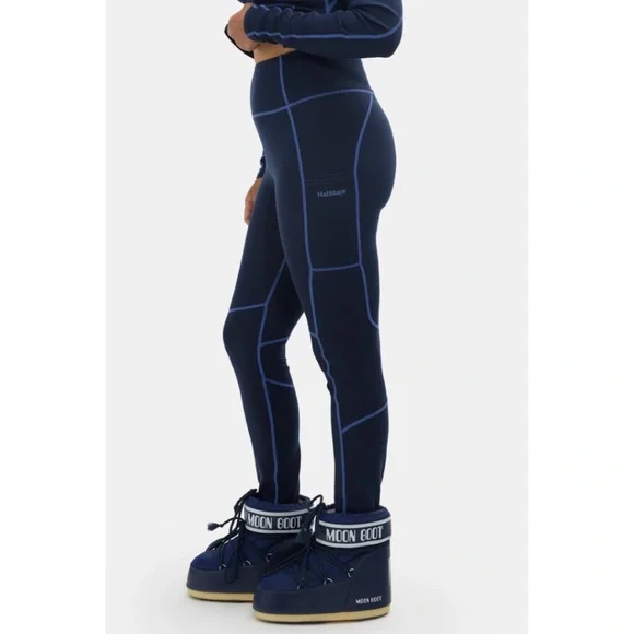 Halfdays Hallie Midweight Merino Wool Legging NWT